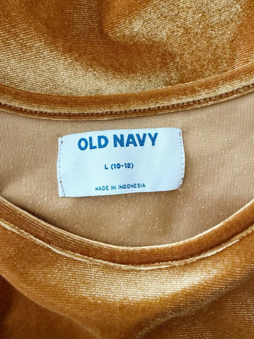 Old Navy Velour Dress • 10/12 Years